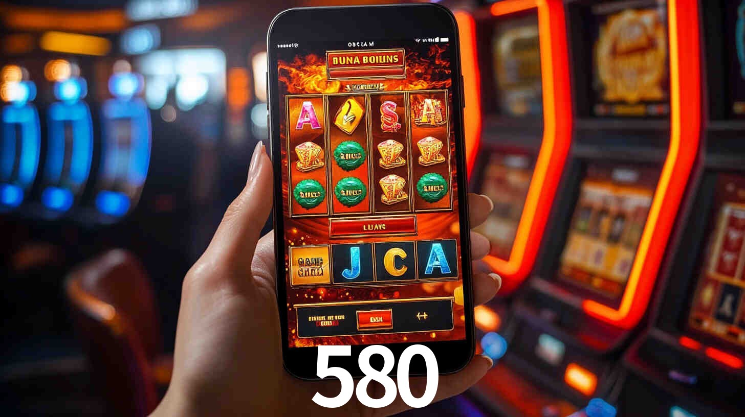 Sinta a adrenalina dos jogos de cassino com 580