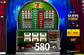 580 cassino online
